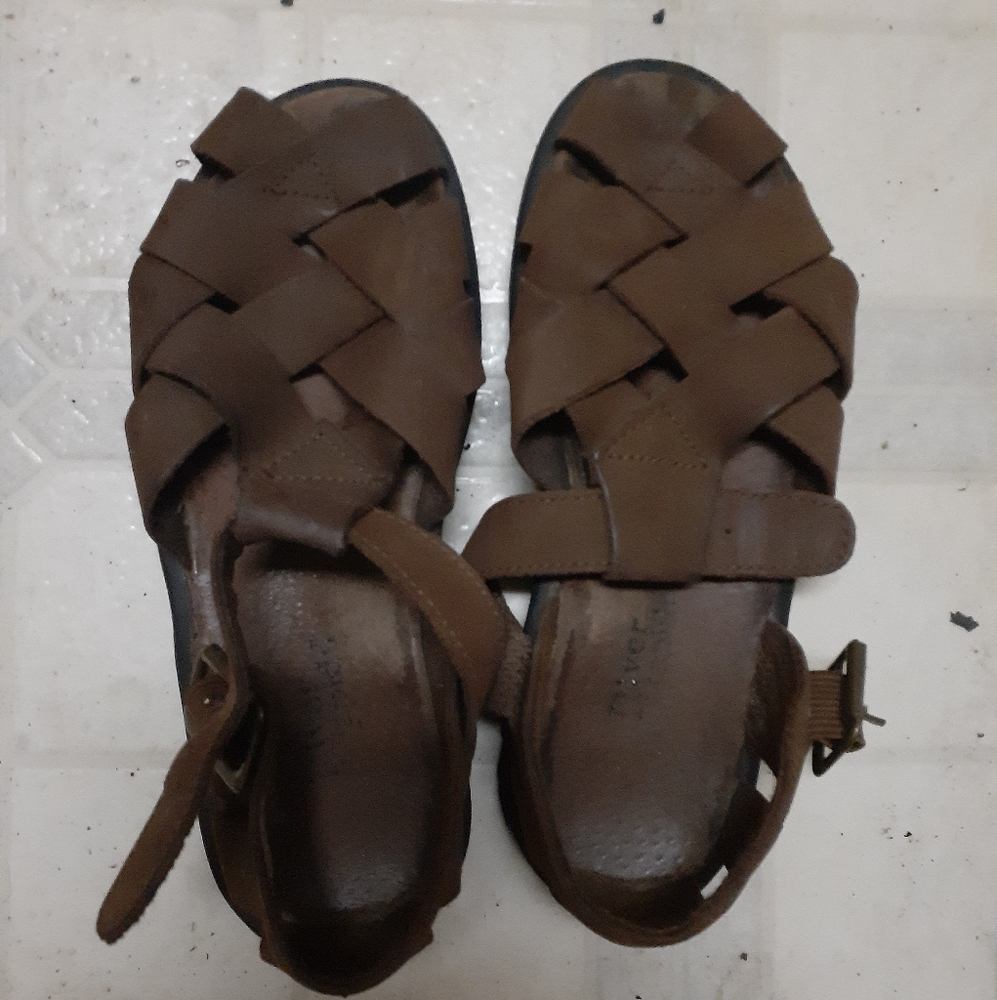 Brown Strappy Sandals